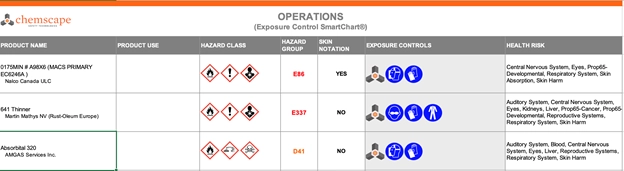 Example SmartChart poster from sdsBinders and CHAMP