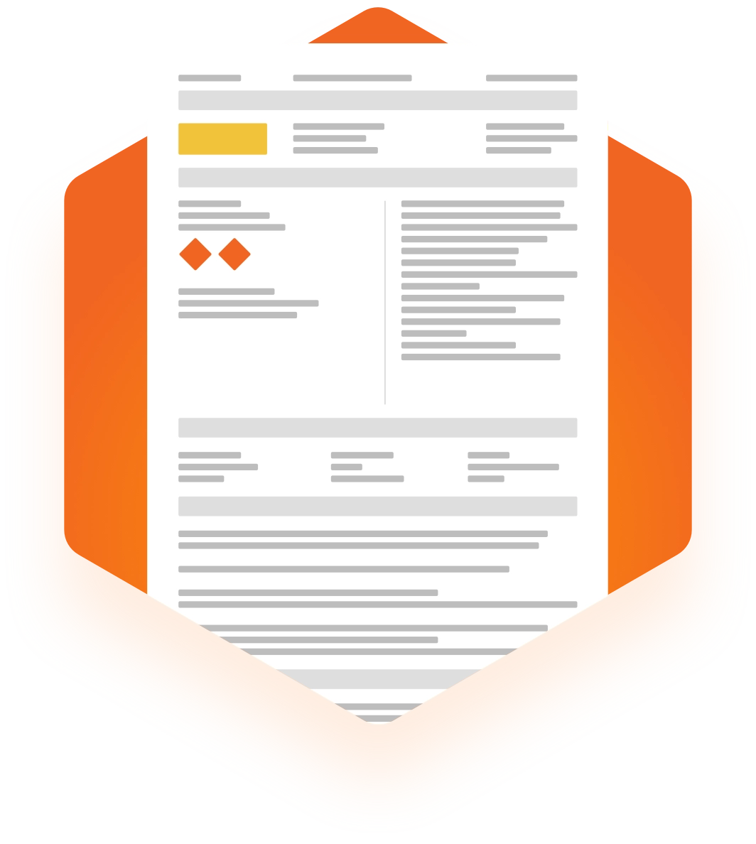 Illustration of an authored Safety Data Sheet document