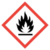 Red Square 45° on a point Pictogram