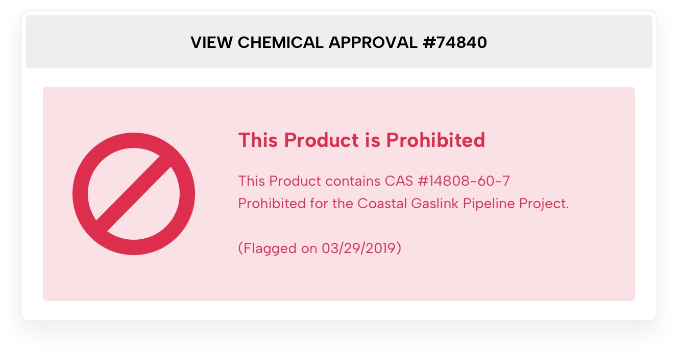 Establish rules on restricting products