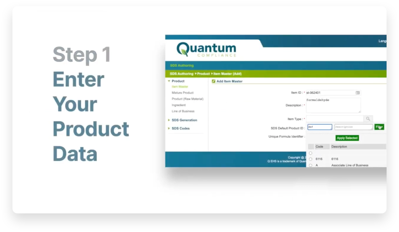 Hassle-free and dependable SDS authoring.